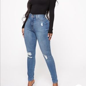 Best of me high rise skinny jeans - Fashion Nova